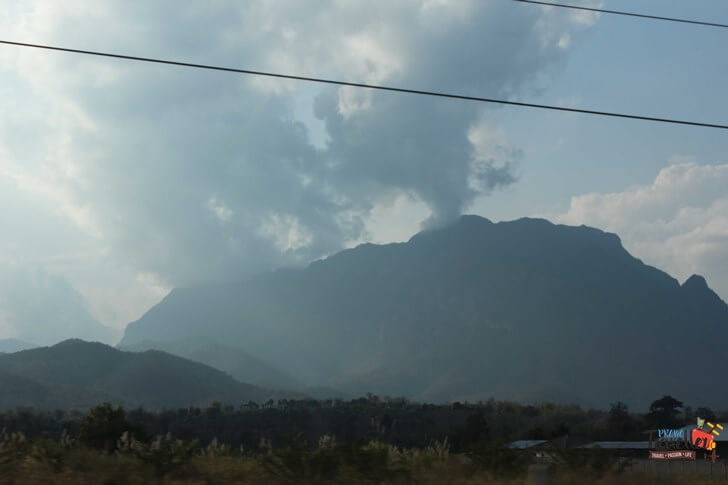 Chiang Dao - View from Highway 107