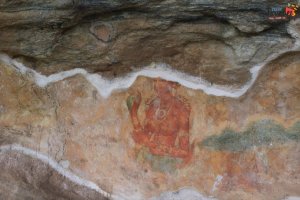 sigiriya - how to get there-Lion Rock Cave Paintings - 8