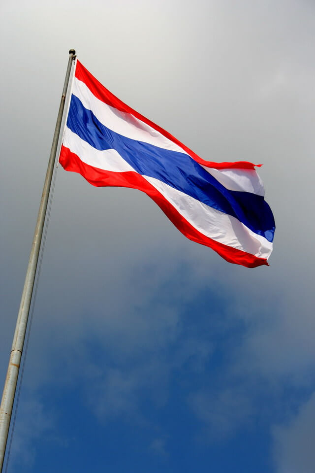 Thailand VOA for Indians - Thai Flag