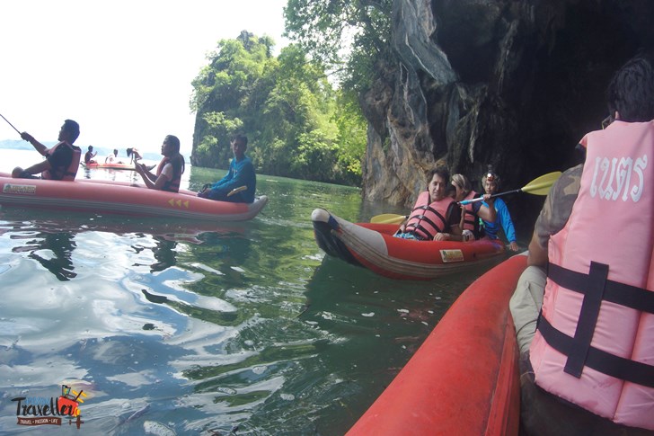 Island Hopping in Phuket - Canoeing to Bat Caves - James Bond Island Hopping