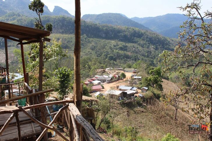 Chiang Dao - View from our Home Stay