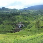 Sri Lanka tour itinerary - Falls near Nuwara Eliya, on Route to Galle