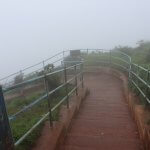 places to visit around chikmagalur - Manikyadhara Outside View 3 - Stairs leading to the falls and view point